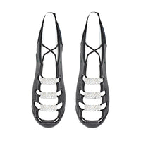 Buckles for Ghillies  - Mira - Clear Crystal Diamente Irish Dance Pump Buckles