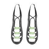 Buckles for Ghillies  - Mira - Peridot Green Diamente Irish Dance Pump Buckles