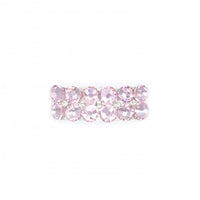 Buckles for Ghillies  - Mira - Light Rose Pink Diamente Irish Dance Pump Buckles